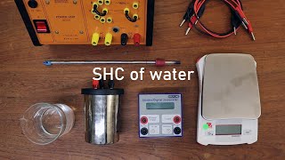 Specific Heat Capacity of Water  Physics Experiment [upl. by Howlan819]