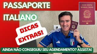 Passaporte Italiano  Dicas detalhadas agendamento no Prenotami  Dicas Extras  Cidadania Italiana [upl. by Janina]