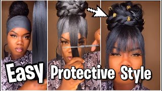 10 quick and easy box braid hairstyles  how to style box braids [upl. by Naelopan72]