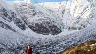 Scottish Winter Climbing  Creag Meagaidh [upl. by Lehcor]