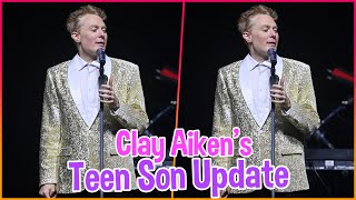 Clay Aiken Opens Up About His Teen Son amp Surprising Hollywood Connections [upl. by Drofdeb]