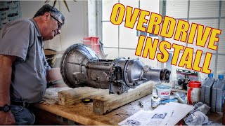 Triumph TR4 Overdrive FINAL Install  CHEAP Tips and Tricks  WEGS GARAGE [upl. by Knut815]