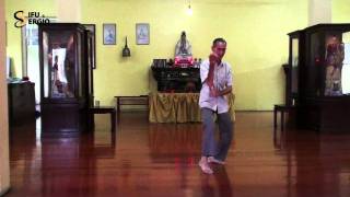 Sifu Sergio presents a unique Kung Fu form from Fukien provence [upl. by Alyehc727]