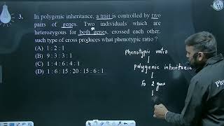 In polygenic inheritance a trait is controlled by two pairs of genes Two individuals which are [upl. by Malan853]