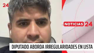 Diputado Lagomarsino aborda las irregularidades en listas de espera  24 Horas TVN Chile [upl. by Behl]