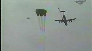 Lockheed C5B Galaxy World Record Heavy Airdrop [upl. by Ayenat564]