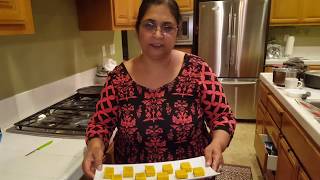 HOW TO MAKE besan ki burfi  nonfat dry milk Indian recipe indiansweets  INDIAN COOKING [upl. by Baptista]