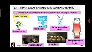 SAINS Tingkatan 3 KSSM BAB 5 TERMOKIMIA [upl. by Ydnim132]