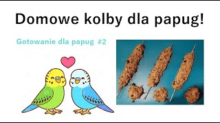 Domowe kolby dla papug Gotowanie dla papug 2 [upl. by Kolnick]