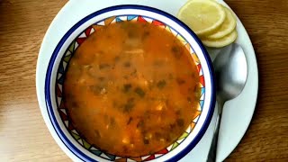 Recette de chorba frik tunisienne inratable [upl. by Ilime]