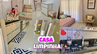 CASA LIMPINHA  FAXINA PESADA  MUITA LIMPEZA ORGANIZAÇÃO DA CASA E MOTIVAÇÃO ❤️GLAUCIA MOURA [upl. by Magavern]