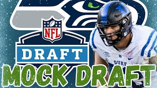 SEATTLE SEAHAWKS 2024 NFL MOCK DRAFT AND ROSTER BREAKDOWN [upl. by Bohman]