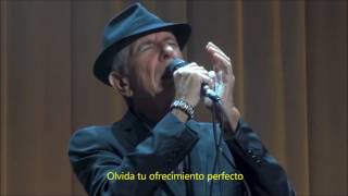 Leonard Cohen  Anthem Traducida [upl. by Damarra]