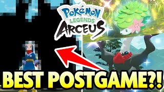 POSTGAME LEAKS The BEST POSTGAME EVER Pokemon Legends Arceus Leak Breakdown [upl. by Lolanthe]