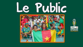 Le Public Camerounais face à la Guinée CAN Total Énergie CI 2023 [upl. by Nolubez]