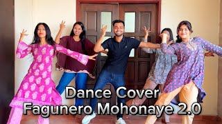 Fagunero Mohonaye 20 Dance  Samir Choreography  Boshonto Batashe Amar  Antara x Ankita Nandy [upl. by Notrab]