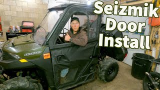 How to install Seizmik Polaris Ranger 1000 Doors [upl. by Cirda]