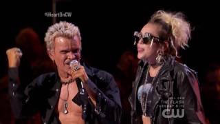 Miley Cyrus and Billy Idol  Rebel Yell Live iHeartRadio Music Festival 2016 [upl. by Bergquist]