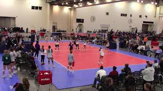 2023 Lakeshore Volleyfest  Court 15  15 Club NIVA 15 PURPLE vs The Shore 15 Premier [upl. by Adihaj]