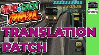 Densha de go Final  PC Version full English translation 60fps  Osaka line  yunghenney [upl. by Ailic]