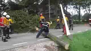 blusgroep Wognum uit voor stormschade [upl. by Jervis]