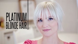 How To Color Platinum Blonde Hair [upl. by Julianna]