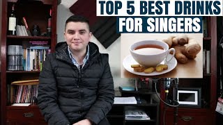 Top 5 Best Drinks for Vocalists  Singing Tips [upl. by Diann]