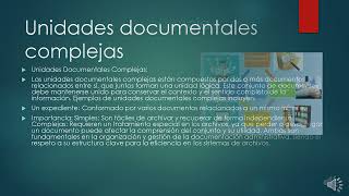 PRINCIPIOS DE ORDEN ORIGINAL Y PROCEDENCIA UNIDADES DOCUMENTALES Y ESTRUCTURA ORGÁNICO  FUNCIONAL [upl. by Xonel754]