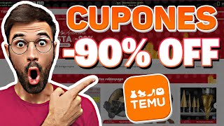 ✅ Cupones Temu 2023  Código Promocional Temu con 90 descuento GRATIS 2023 [upl. by Cathyleen]