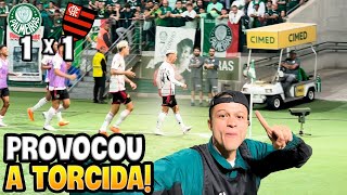 FLAMENGO EMPATA NO FINAL E ARRASCAETA PROVOCA A TORCIDA DO PALMEIRAS Palmeiras x Flamengo [upl. by Koerlin92]