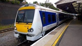 Chiltern Railways Class 172 At High Wycombe Train Station [upl. by Glass]