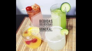 Bebidas preparadas con agua mineral [upl. by Cralg]