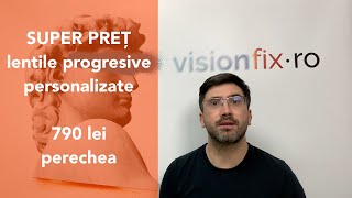 SUPER PRET lentile progresive personalizate la optica visionfixro [upl. by Columbine]