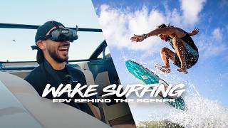 Behind the Scenes Creating Epic FPV Cinematics with Wakesurfers [upl. by Aniryt]