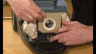 How to change vacuum bags on your vacuum cleaner [upl. by Akenahc]