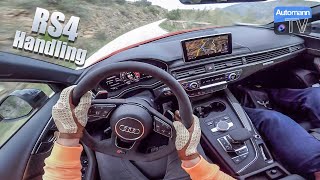 2018 Audi RS4 450hp  DRIVE amp TALK 60FPS [upl. by Keever]