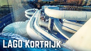 All Water Slides at LAGO Kortrijk Weide GoPro POV [upl. by Ishii985]