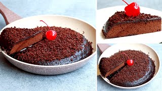 চুলায় প্যানে তৈরি নরম তুলতুলে চকলেট কেক। Chocolate Cake  Without Oven [upl. by Erle]