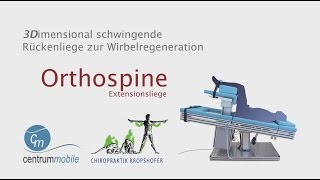 Orthospine Wirbelsäulen Extensionsliege Wirkung [upl. by Aehcim]