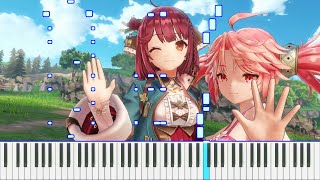 Atelier Sophie 2 quotSail on Sunlightquot Piano Cover [upl. by Repsihw245]