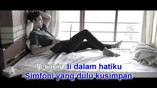 Ashe  Simponi yang dulu kusimpan video karaoke [upl. by Ardnwahs]