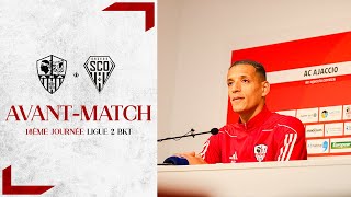 Avantmatch AC Ajaccio  SCO Angers J16  Ligue 2 [upl. by Anier]