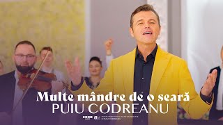 Puiu Codreanu  Multe mândre de o seară Videoclip Oficial [upl. by Olympie]