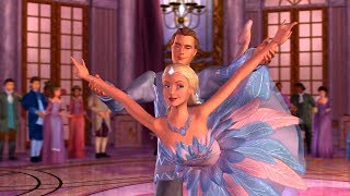 Barbie of Swan Lake  Prince Daniel dances with the fake Odette at the bal [upl. by Anisirhc]