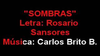 KARAOKE Sombras PasilloRosario SansoresCarlos Brito B Julio Jaramillowmv [upl. by Luella658]