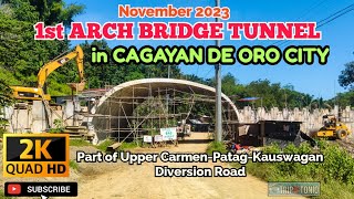 QUICK TOUR 1ST ARCH BRIDGE TUNNEL IN CAGAYAN DE ORO CITY Zone 8 Upper Carmen Cagayan de Oro City [upl. by Anialahs]