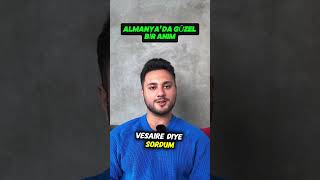 ALMANYADA GÜZEL BİR ANIM almanya almanyadahayat almanyadakiturkler [upl. by Leeland]