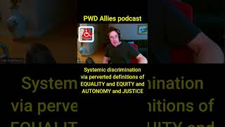 Provincial disability benefits use perverted definitions of EQUITY amp EQUALITY ie PWD clawbacks [upl. by Aitnauq490]