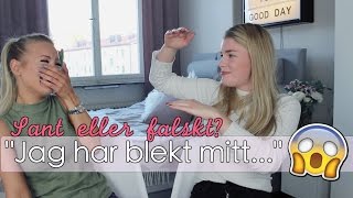 SANT ELLER FALSKT med Therese Lindgren [upl. by Ahsaeyt946]