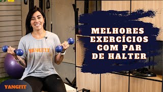 12 Melhores Exercícios com Halteres  Treino com Halter [upl. by Migeon]